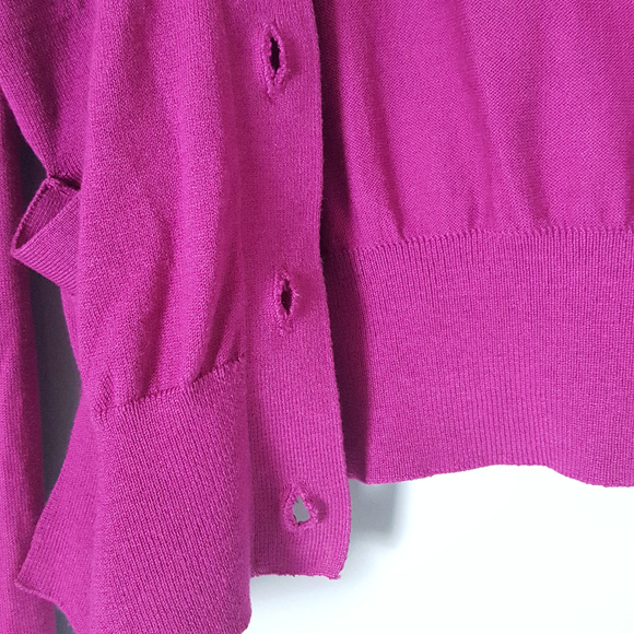 BCBGMaxAzria Magenta Cardigan - Picture 4 of 7